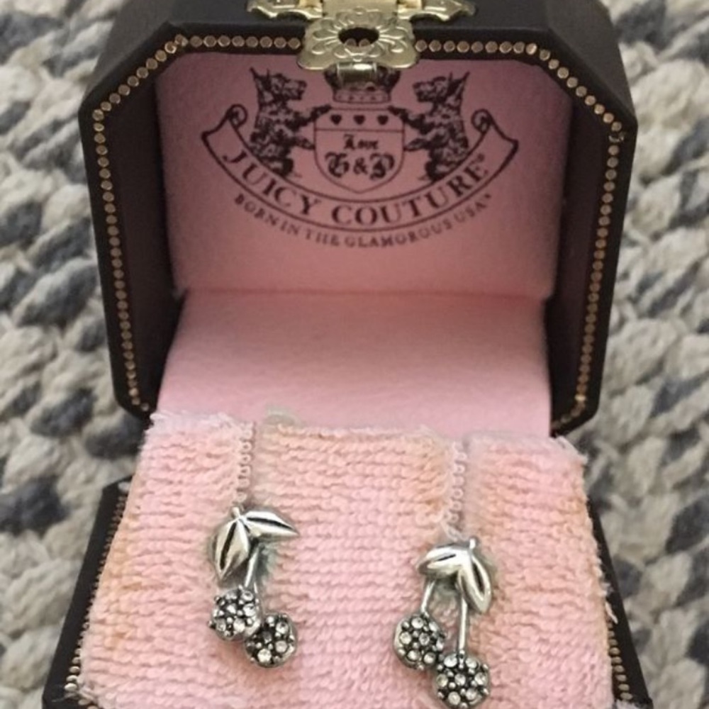 Juicy Couture Sterling Silver Earrings